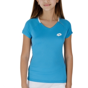 Top and Shirts Girl Lotto Squadra TShirt Girl  Blue Bay 2154437F3