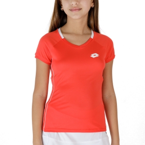 Top and Shirts Girl Lotto Squadra TShirt Girl  Cliff Red 21544329P