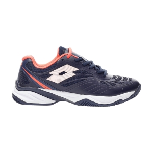 Padel Shoes Lotto Superrapida 200 PRT  Navy Blue/All White/Coral Fluo 21561689U