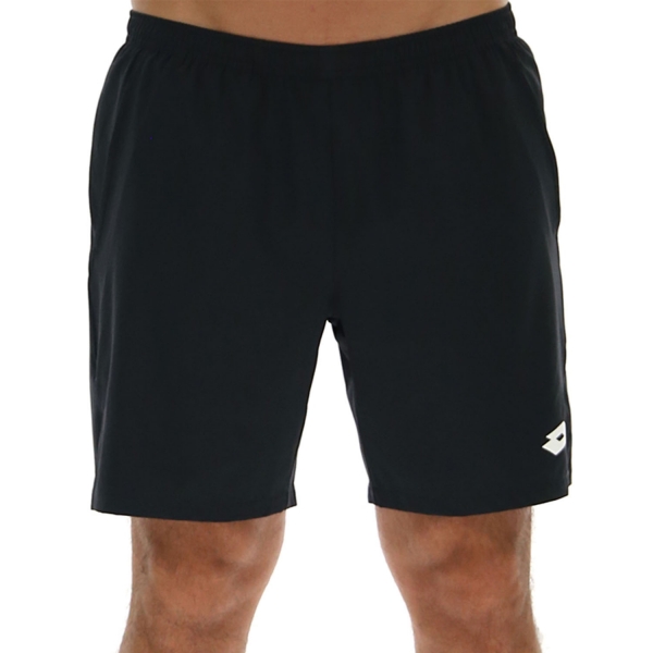 Men's Tennis Shorts Lotto Top Ten 7in Shorts  All Black 2142071CL