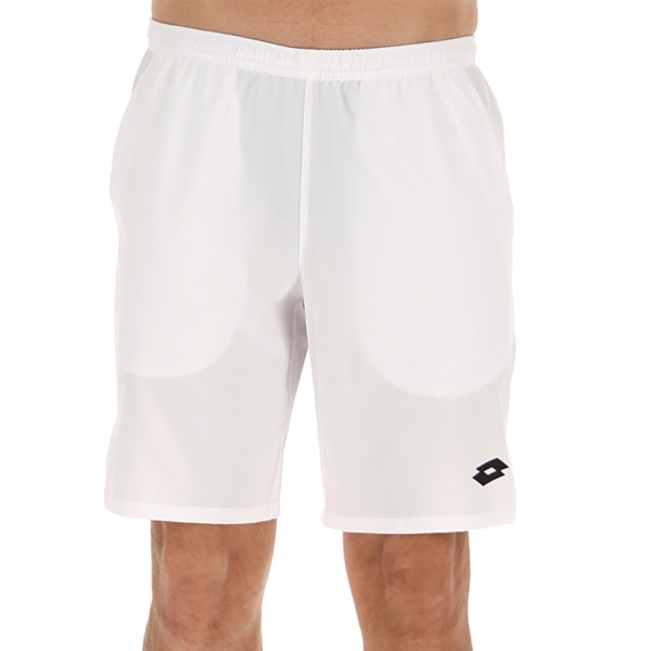 Pantaloncini Tennis Uomo Lotto Lotto Top Ten II 9in Shorts  Bright White  Bright White 2142050F1