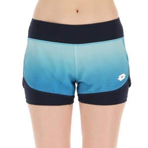 Faldas y Shorts Lotto Top IV Logo 3in Shorts  Blue Atoll/Navy Blue 2173553TE
