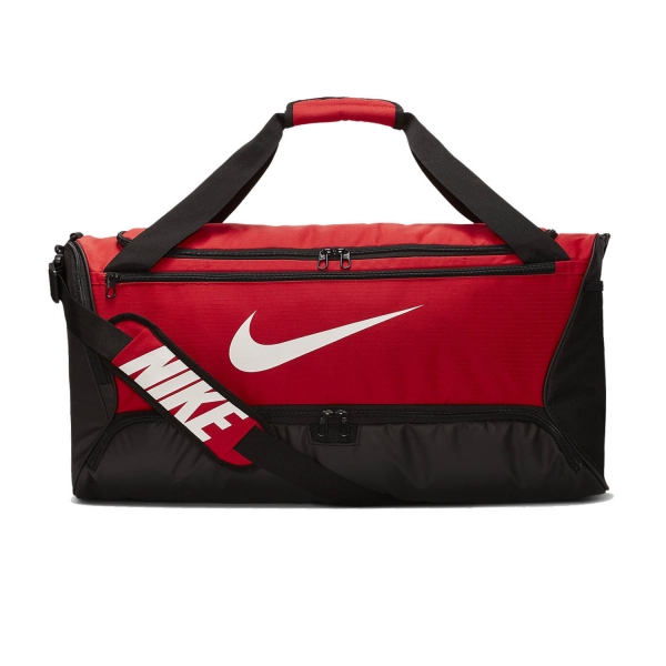 Nike Brasilia Medium Tennis Duffle - University Red