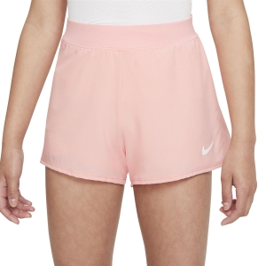 Faldas y Shorts Girl Nike Court DriFIT Victory 3in Shorts Nina  Bleached Coral/White DB5612697