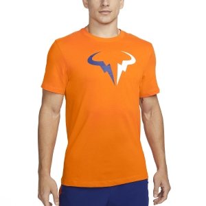 Men's Tennis Shirts Nike Court DriFIT Rafa TShirt  Magma Orange DJ2582834