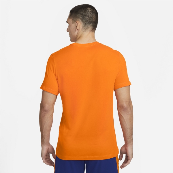 orange dri fit t shirt