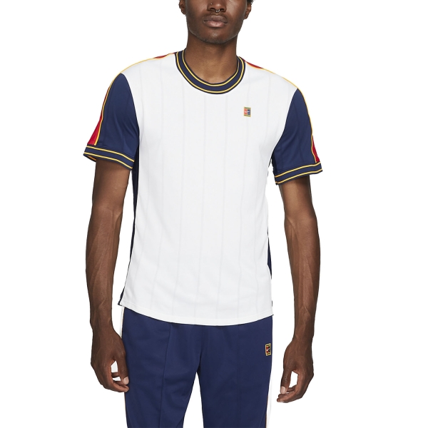 Además Valiente Mesa final Nike Court Dri-FIT Slam Camiseta de Tenis Hombre - White