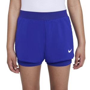 Shorts and Skirts Girl Nike Court DriFIT Victory 3in Shorts Girl  Concord/White DB5612471