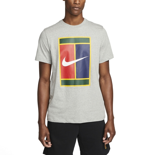 Nike court tennis heritage hot sale logo t shirt mens