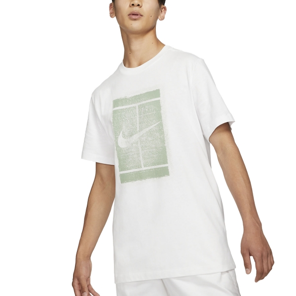 Nike Court Seasonal Men s Tennis T Shirt White Steam