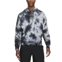 Nike Court Tie-Dye Men's Tennis Hoodie - White