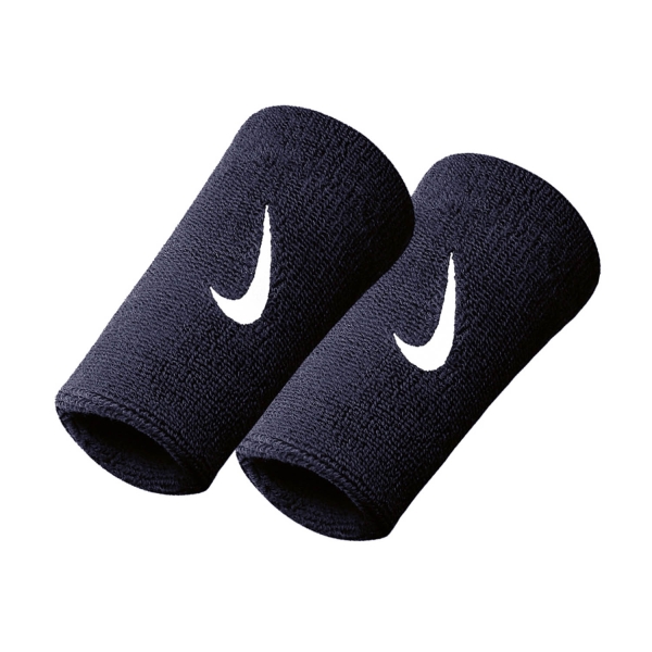 Tennis Wristbands Nike Logo Dry Big Wristband  Obsidian/White N.NN.05.416.OS