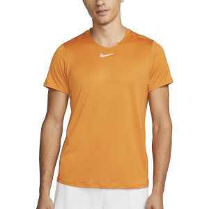 Men's Tennis Shirts Nike DriFIT Advantage TShirt  Light Curry/White DD8317738