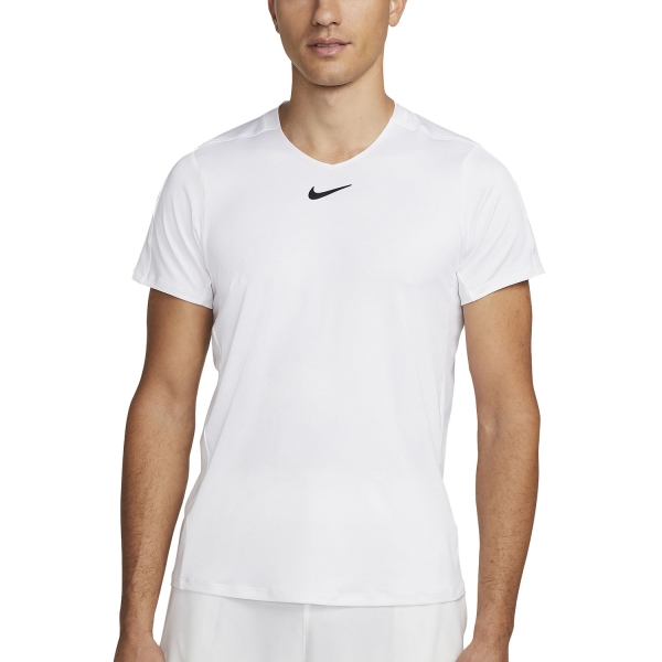 Nike Dri FIT Advantage Men s Tennis T Shirt White Black