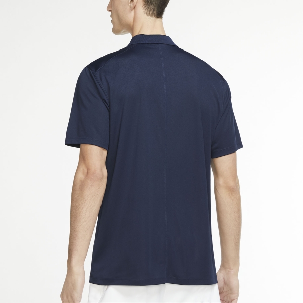 Nike Dri-FIT Classic Polo - Obsidian/White