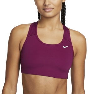 Intimo de Tenis Mujer Nike DriFIT Sujetador Deportivo  Sangria/White BV3630610