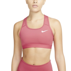 Intimo de Tenis Mujer Nike DriFIT Swoosh Sujetador Deportivo  Archaeo Pink/White BV3900622