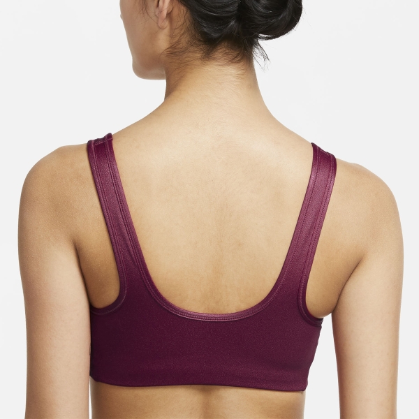 Nike Dri-FIT Swoosh Shine Women's Sports Bra - Mystic Hibiscus