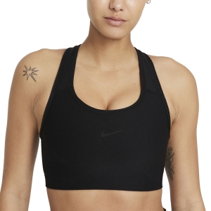 Woman Tennis Underwear Nike DriFIT Swoosh Seamless Sports Bra  Black/Dark Smoke Grey DD3540010