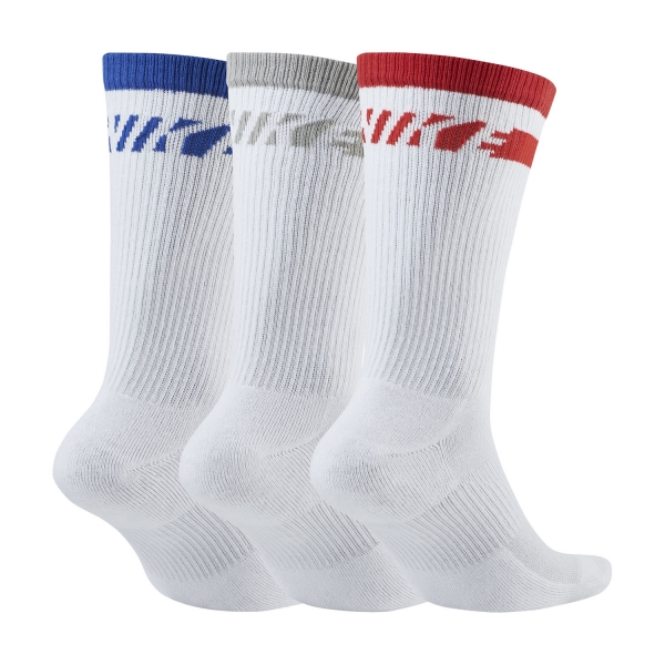 Nike Everyday Plus Cushioned x Tennis Socks White/Blue
