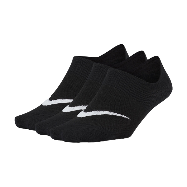 Tennis Socks Nike Everyday Plus Lightweight x 3 Socks  Black/White SX5277011
