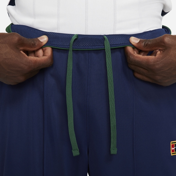 Nike NikeCourt Tennis Pants Blue - BINARY BLUE/GORGE GREEN/WHITE
