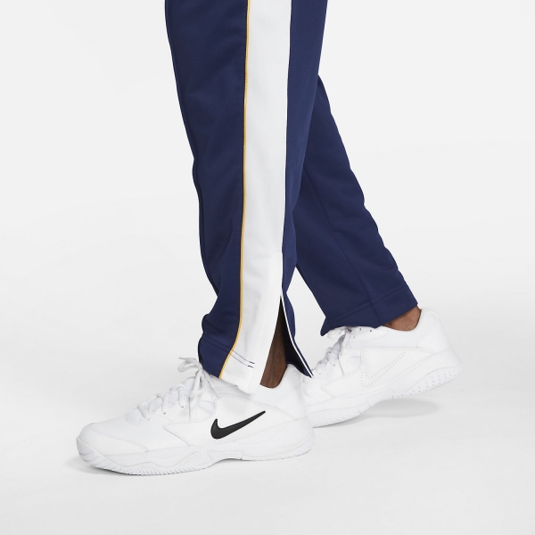 Nike NikeCourt Tennis Pants Blue - BINARY BLUE/GORGE GREEN/WHITE