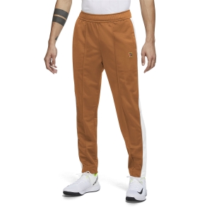 Men's Tennis Pants and Tights Nike Heritage Pants  Hot Curry/White DC0621808