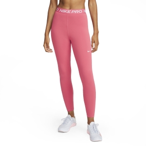 Women's Tennis Pants and Tights Nike Pro 365 7/8 Tights  Archaeo Pink/White DA0483622