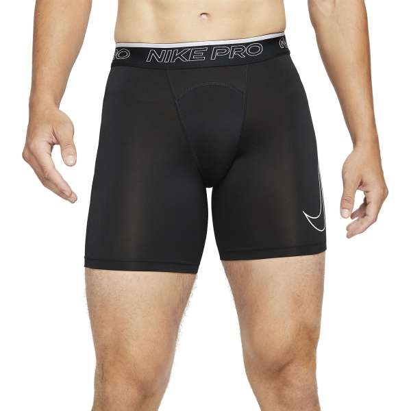 Tennis Men's Underwear Nike Pro DriFIT Short Tights  Black/White DD1917010