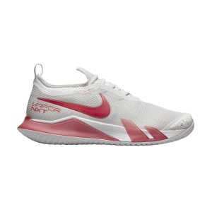 Women`s Tennis Shoes Nike React Vapor NXT HC  Light Bone/Lobster/White CV0742003