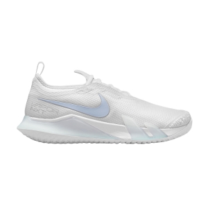 Women`s Tennis Shoes Nike React Vapor NXT HC  White/Aluminum CV0742111