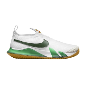 Women`s Tennis Shoes Nike React Vapor NXT HC  White/Gorge Green/Summit White/Wheat CV0742114