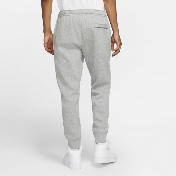 Nike Sportswear Club Pants - Dark Grey Heather/Matte Silver/White