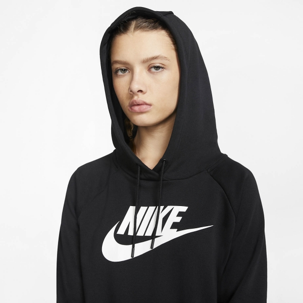 nike black essentials hoodie women's