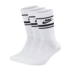Nike Sportswear Everyday Essential x 3 Calcetines - White/Black
