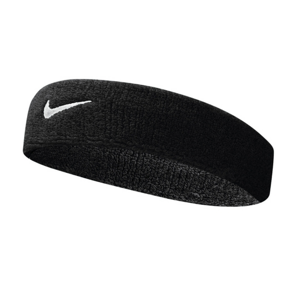 Fasce Tennis Nike Swoosh Fascia  Black/White N.NN.07.010.OS