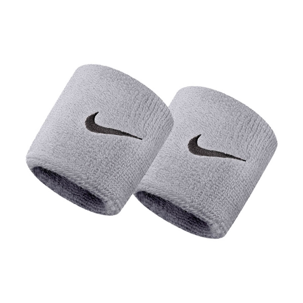 Muñequeras Tenis Nike Swoosh Munequeras Cortas  Grey/Black N.NN.04.051.OS