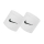 Nike Swoosh Polsini Corti - White/Black