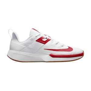 Women`s Tennis Shoes Nike Vapor Lite Clay  White/University Red/Wheat DH2945188