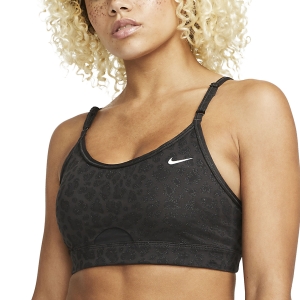 Intimo de Tenis Mujer Nike DriFIT Indy Sujetador Deportivo  Off Noir/Black/White DD1387045