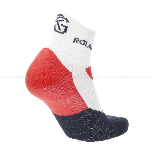 Roland Garros Compression Sport Socks - White