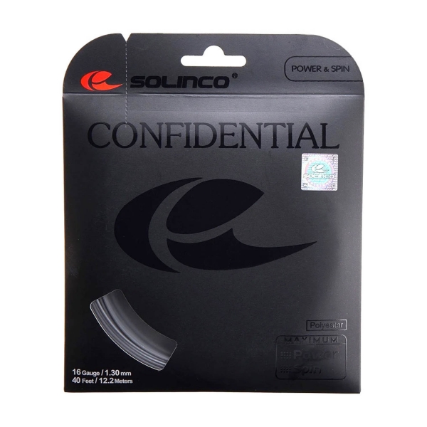 Cordaje Monofilamento Solinco Confidential 1.30 Set 12 m  Grey 1920206