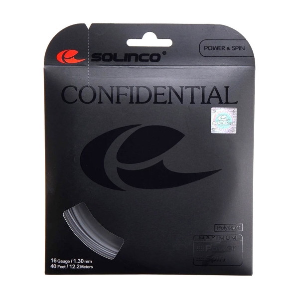 Monofilament String Solinco Confidential 1.30 Set 12 m  Grey 1920206