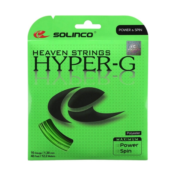Monofilament String Solinco Hyper G 1.30 Set 12 m  Green 1920098