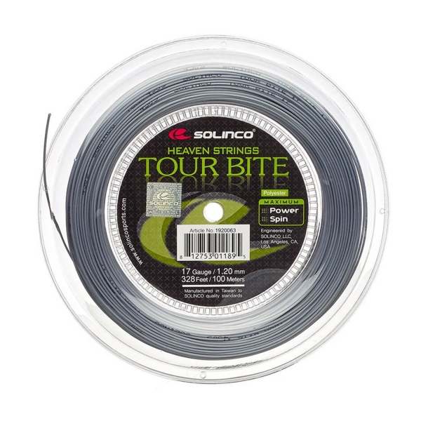 Monofilament String Solinco Tour Bite Mini 1.20 100 m Reel  Grey 1920063