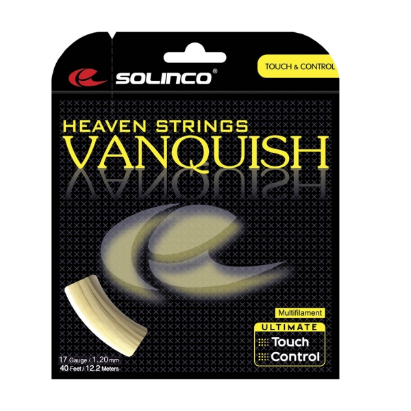 Corde Multifilamento Solinco Vanquish 1.20 Set 12 m  Natural 191921