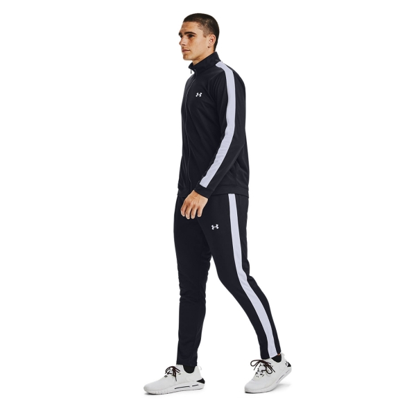 Under Armour Knit Tuta da Tennis Uomo Black White
