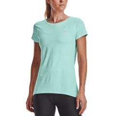 Under Armour HeatGear Armour Women's Tennis T-Shirt - Lime Surge