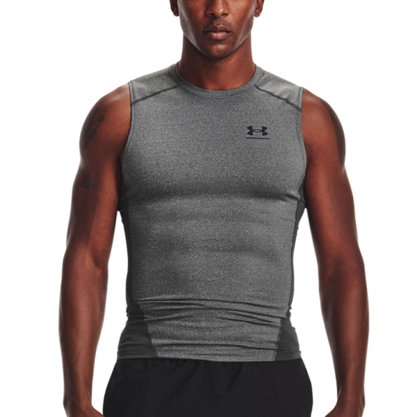 Under Armour HeatGear Men's Tennis Tank - Carbon Heather